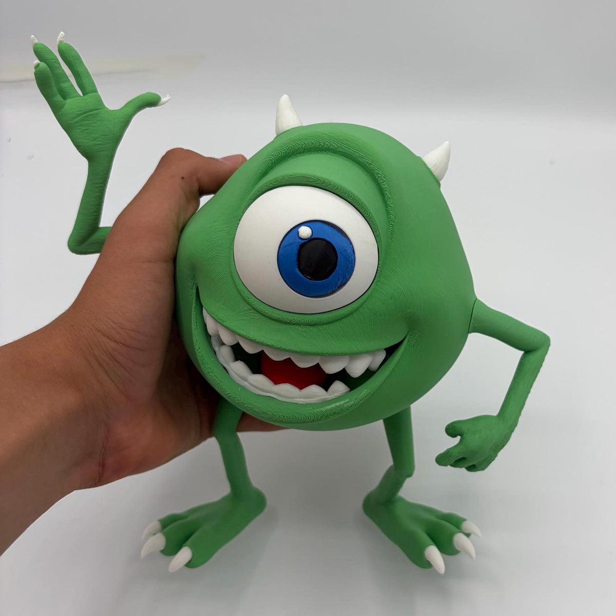 Mike Wazowski and Sully Figurines | Monsters Inc Fan Art Collectible, Desk Decor