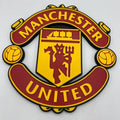 3D Printed Manchester United Crest, Coasters, Glory Sign | PLA Football Fan Decor