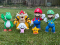 3d Printed Super Mario Bros Figurines | Gamer Collectible Decor | Fan Art